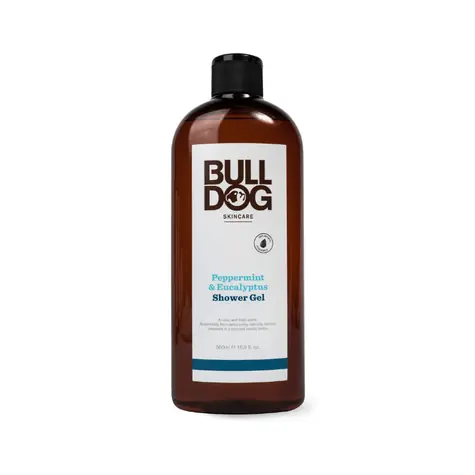 BULLDOG Peppermint - Eucalyptus Shower Gel 500ml / Sprchový gel - pánský