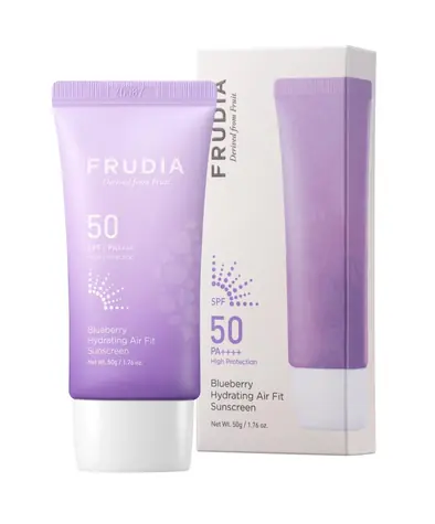 Frudia denní pleťový krém Blueberry Hydrating Air Fit Sunscreen SPF50 50g