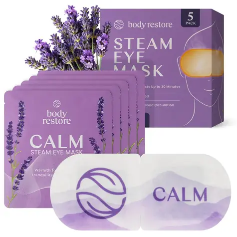 Body Restore Steam Eye Mask Lavender / maska na oční okolí / 5ks