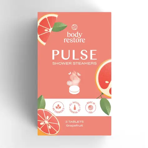 Body Restore Pulse Shower Steamers / tablety do sprchy / vůně Grapefruit / 3 ks