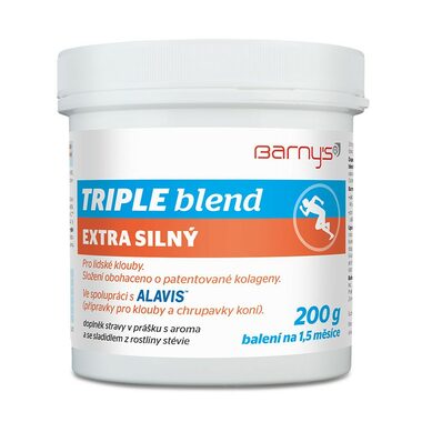 Barnys Triple Blend Extra Silný 200g / kloubní výživa