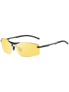 VeyRey Pánské sportovní polarizační pánské sluneční brýle polarizační Fresno žlutá skla
