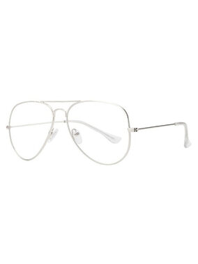 VeyRey Brýle k počítači pilotky Bryant stříbrná