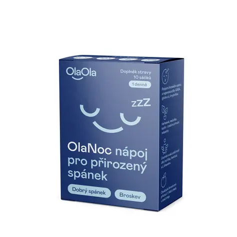 OlaNoc nápoj pro přirozený spánek 10 ks
