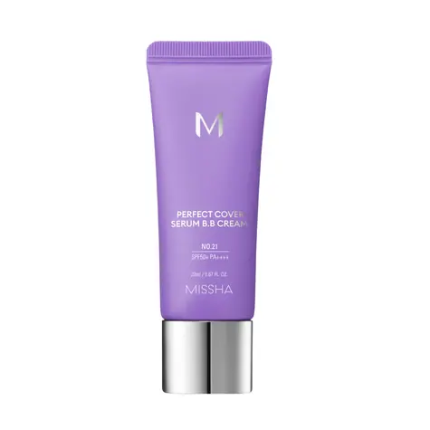 MISSHA M Perfect Cover Serum BB Cream SPF 50+ No.21.(Light Beige) / 20ml