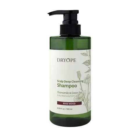 DRYOPE Scalp Deep Cleansing Shampoo Rose Wood 500ml / hluboce čistící šampon