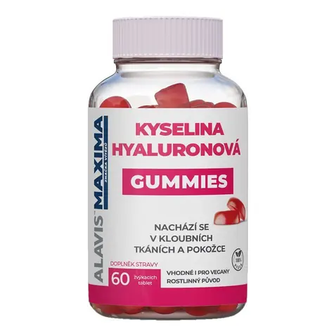 ALAVIS MAXIMA Kyselina Hyaluronová GUMMIES 60 žvýkacích tablet