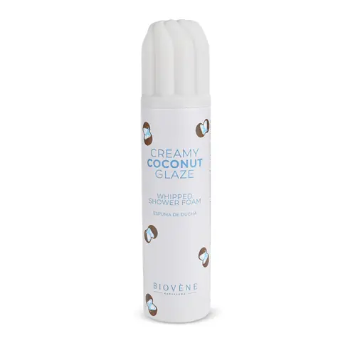 Biovene Nadýchaná sprchová pěna Creamy Cocunut Glaze / 250ml