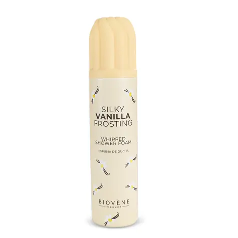 Biovene Nadýchaná sprchová pěna Silky Vanilla Frosting / 250ml