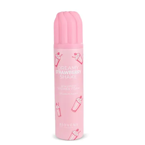 Biovene Nadýchaná sprchová pěna Dreamy Strawberry Shake / 250ml