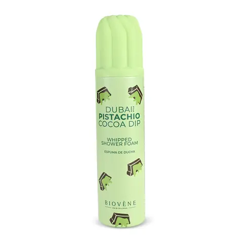 Biovene Nadýchaná sprchová pěna Dubai Pistachio Cocoa Dip / 250ml