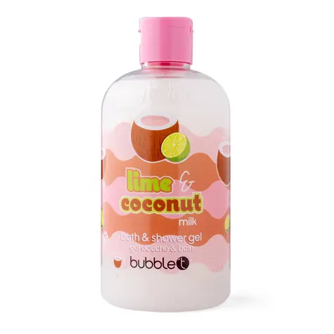 Bubble T Smoothie Coconut & Lime Bath & Shower Gel 500 ml / Sprchový gel