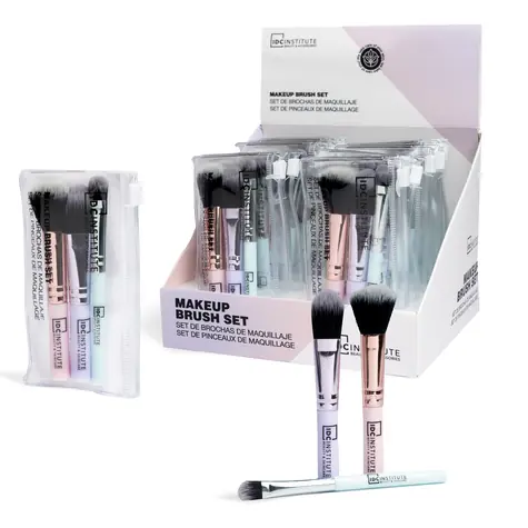 IDC Institute Makeup Brush Set 3 ks / Sada štětců na make-up