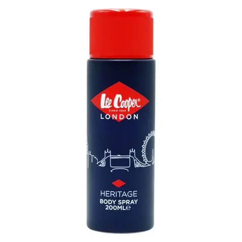 Lee Cooper Deo Body Spray Heritage 200 ml / Tělový deodorant ve spreji