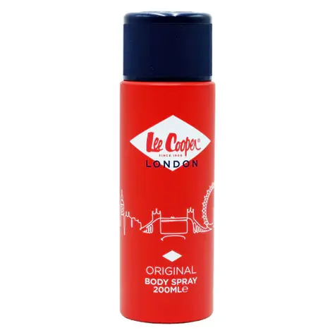 Lee Cooper Deo Body Spray Heritage. Original & Timeless 200 ml / Tělový deodorant ve spreji 