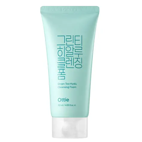 Ottie Green Tea Hyalu Cleansing Foam 120 ml / Čisticí pěna