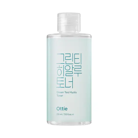 Ottie Green Tea Hyalu Toner 210 ml / Pleťové tonikum