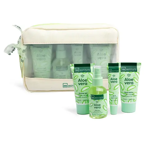 IDC Institute Aloe Vera Travel Essential Set / Cestovní sada Aloe Vera Essentials