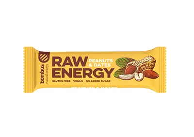 Bombus Raw Energy 50 g peanuts dates