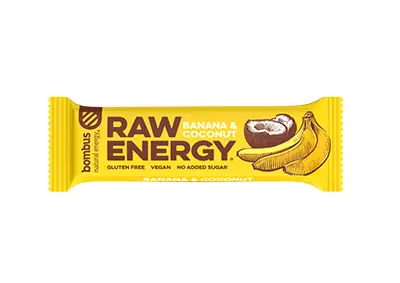 Bombus Raw Energy 50 g banana coconut