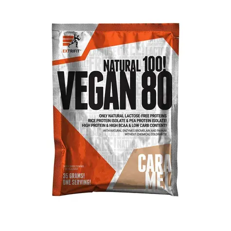 Extrifit Vegan 80 caramel 35 g