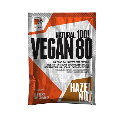 Extrifit Vegan 80 hazelnut 35 g