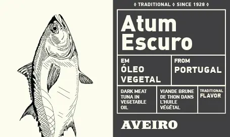 Aveiro Tmavé maso z tuňáka v rostlinném oleji 120g