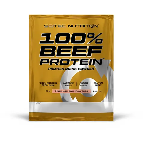Scitec Nutrition 100% Beef Protein 30 g cinnamon roll