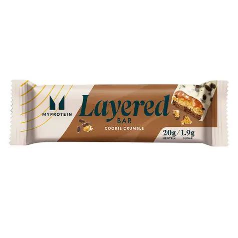 MyProtein Layered Protein Bar 60 g cookie crumble