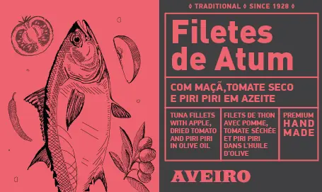 Aveiro Tuňákové filety s jablky rajčetem a piri 120 g