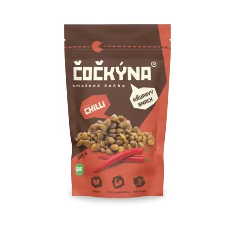 Čočkýna Smažená čočka 100g : Chilli