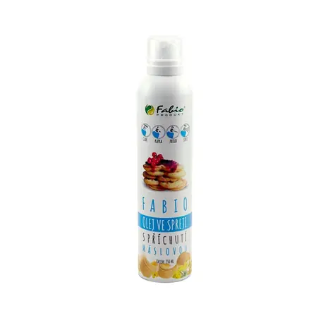Fabio Olej ve spreji máslový 250 ml