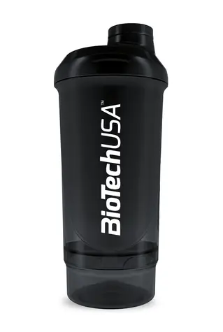 BioTech Šejkr 500 ml + 150 black smoked