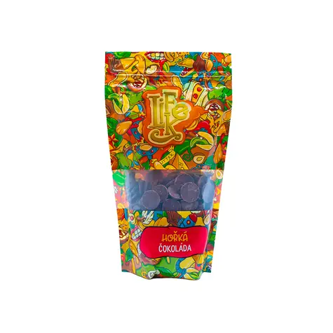 LifeLike Hořká čokoláda 250 g