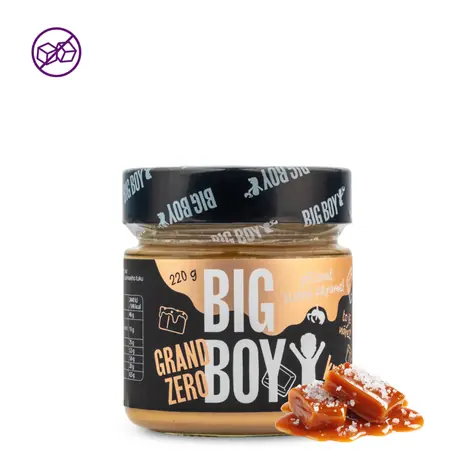 BIG BOY® Grand zero s příchutí slaný karamel 220g