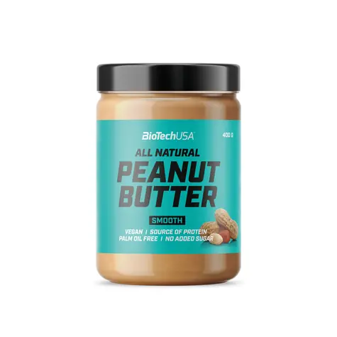 BioTech Peanut Butter 400 g smoth