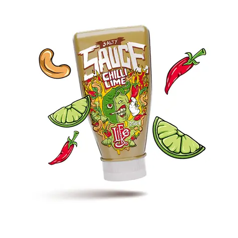 LifeLike Salty Sauce chilli lime 250 g