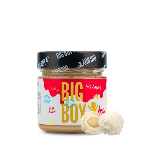 BIG BOY® Big Rafael - Jemný mandlovo kokosový krém 220g