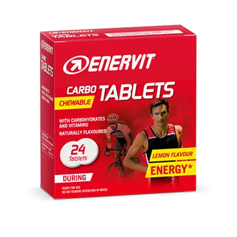Enervit GT Carbo tablets 24 tbl citron