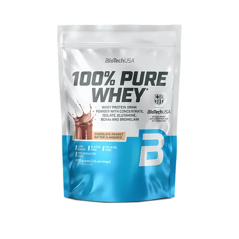 BioTech 100% Pure Whey chocolate peanut butter 400 g