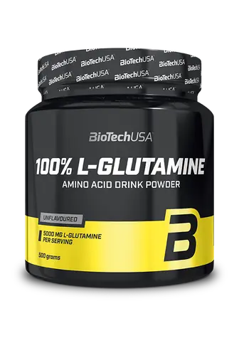 BioTech USA 100% L-Glutamine 500 g