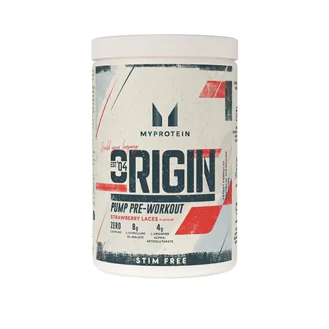 MyProtein Origin Pre-Workout Stim Free 600 g strawberry