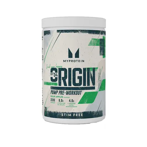 MyProtein Origin Pre-Workout Stim Free 600 g sour apples