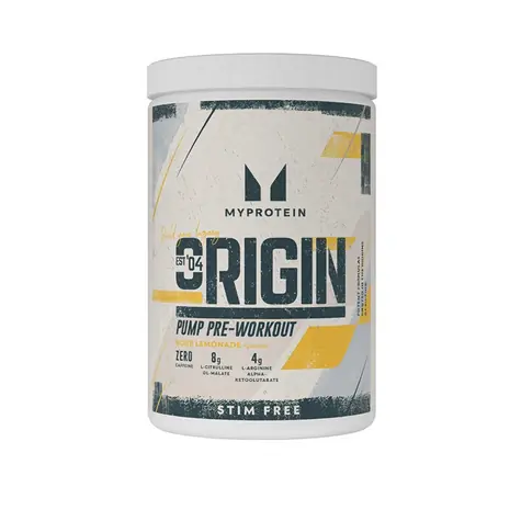 MyProtein Origin Pre-Workout Stim Free 750 g sour lemonade