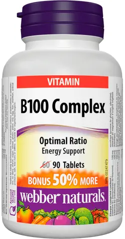 Webber Naturals B100 Complex 90 tablet