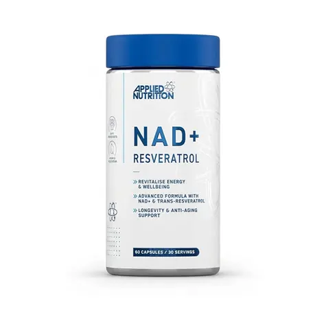 Applied Nutrition Nad+ Resveratrol 60 cps
