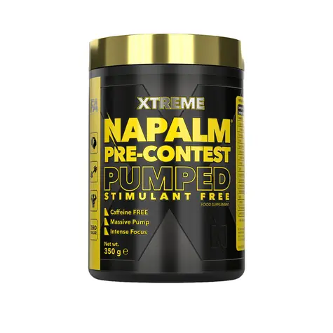 Fitness Authority Napalm Pre-Contest Pumped Stimulant Free 350 g mango lemon