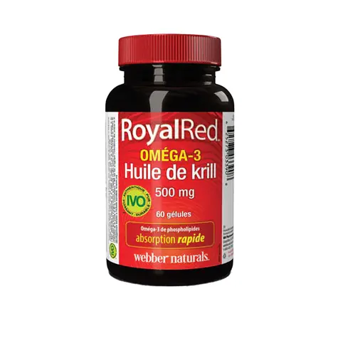 Webber Naturals Omega-3 Krill Oil 500 mg 60 tobolek