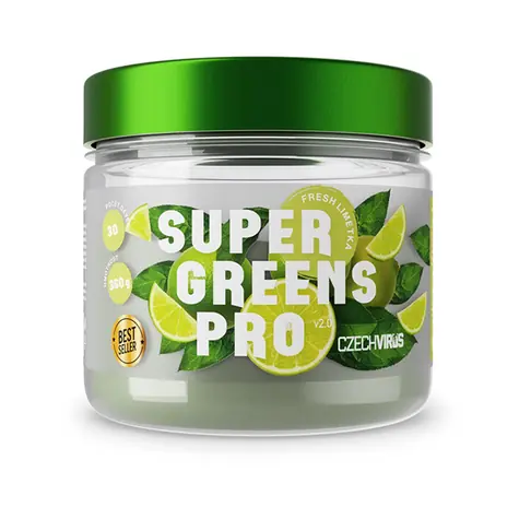 Czech Virus Super Greens Pro V2.0 360 g fresh limetka