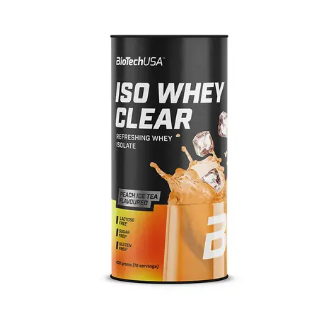 BioTech Iso Whey Clear peach ice tea 400 g